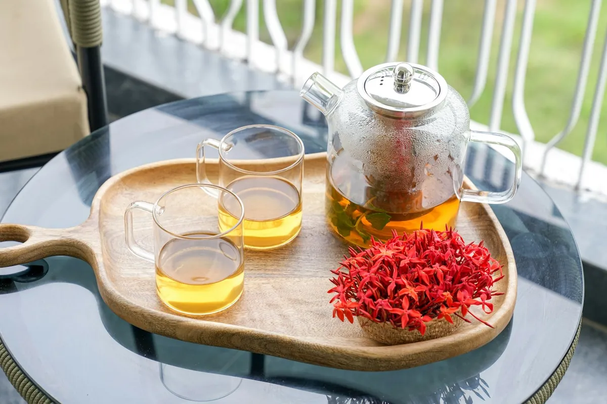 Tea in a pot