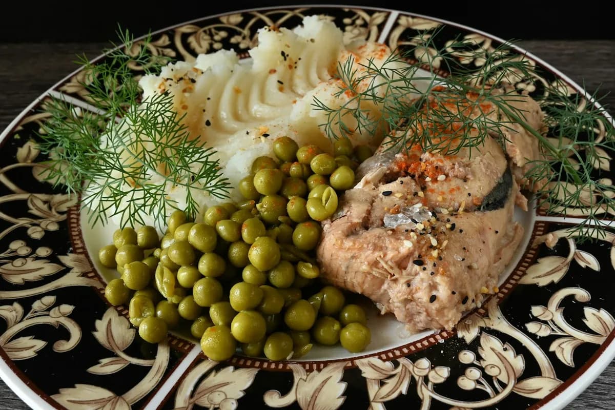 Fried hake